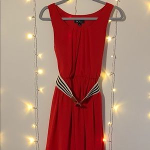 Fun red dress